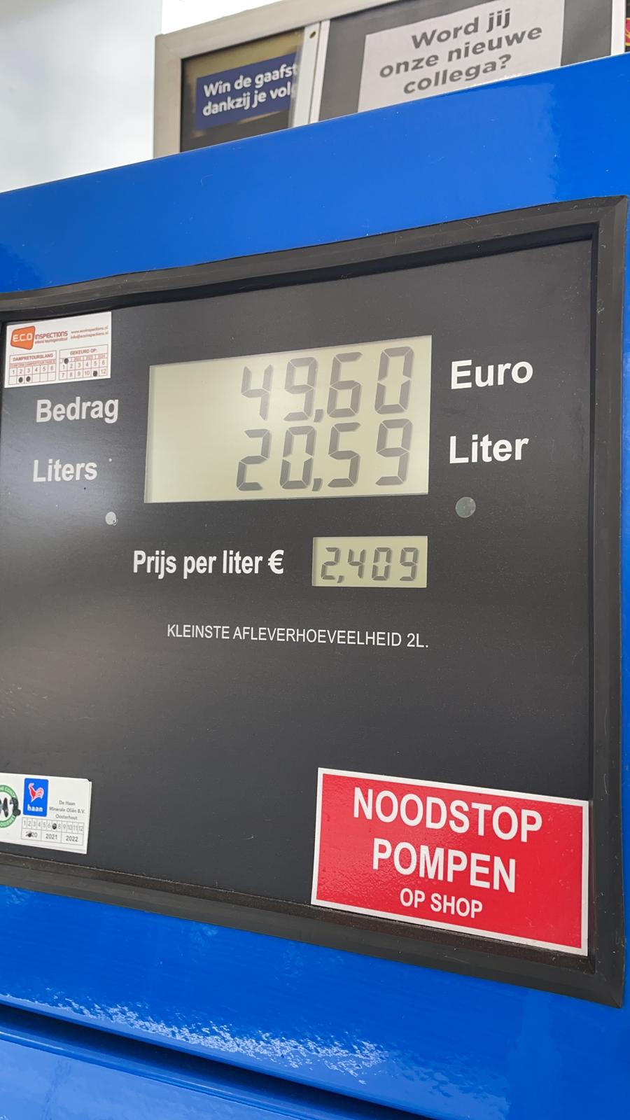 Prijs liter benzine is laag - Autoblog.nl