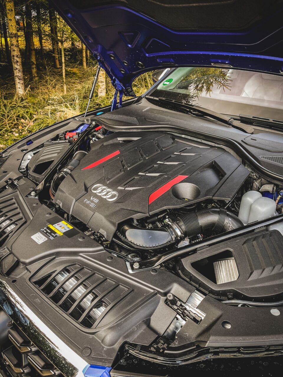 4.0 TFSI van de Audi S8 2022