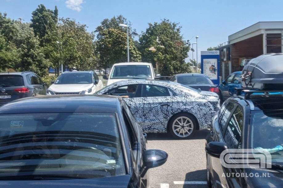 Mercedes EQA Sedan spy shots