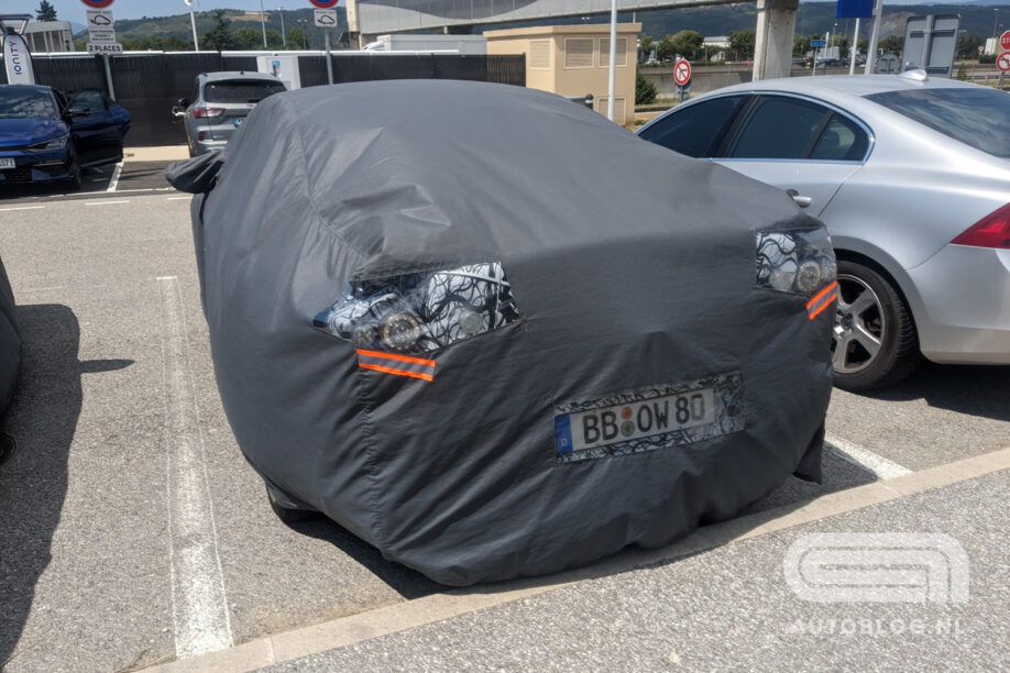 Mercedes EQA Sedan spy shots