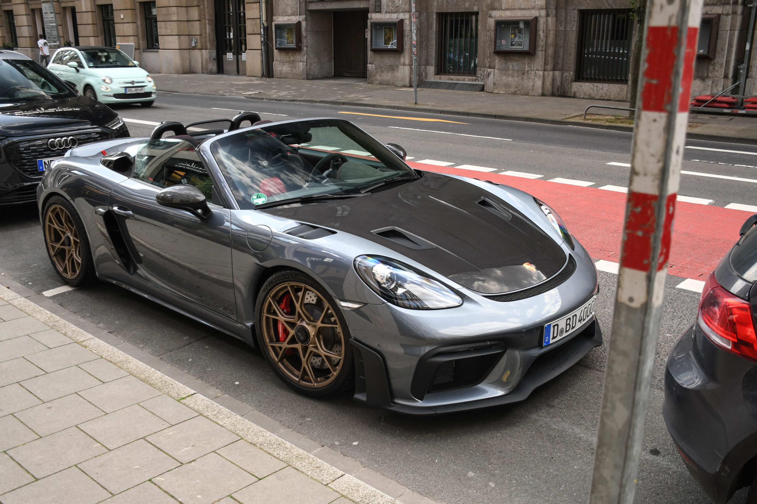 Porsche Boxster Spyder RS Weissach Package Gespot Op Autoblog Nl