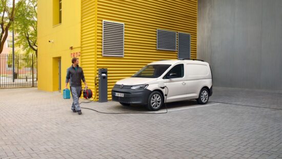 Volkswagen Caddy heeft een stekker met een puike actieradius