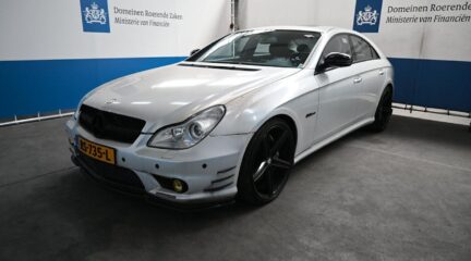 Foutste CLS55 AMG van Nederland staat bij Domeinen