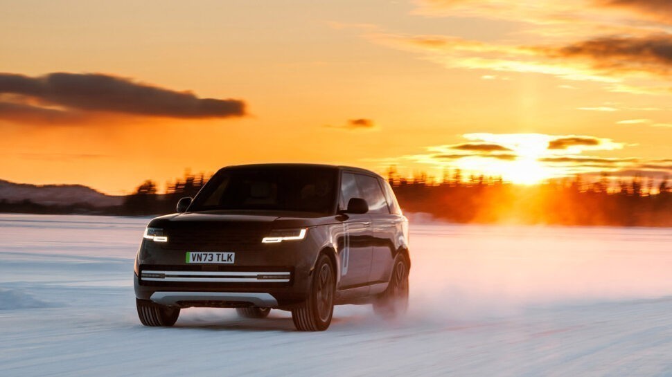 range rover electric succes