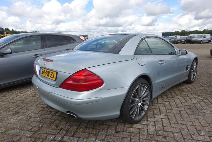 Mercedes SL 600 bij Domeinen