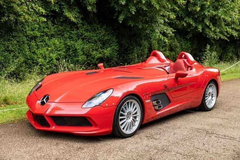 Mercedes SLR Stirling Moss rood