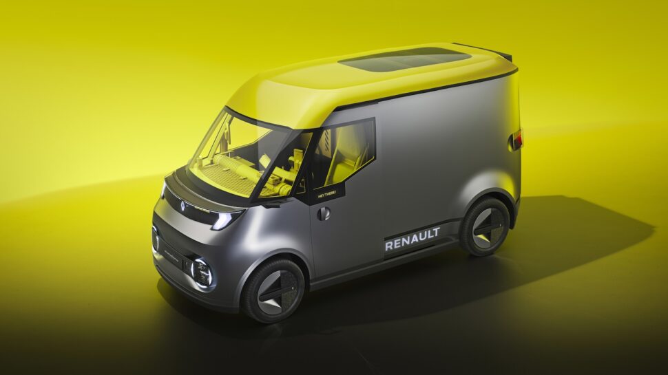 Renault Estafette is de droom van iedere pakketbezorger