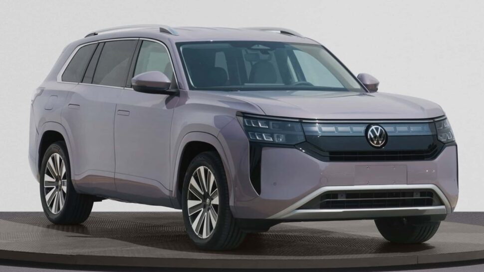 The new Volkswagen Atlas has been leaked